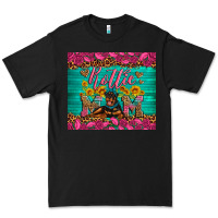 Black Rottie mom with roses Premium Tee - Artiststas