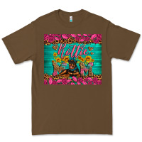 Cacao Rottie mom with roses Premium Tee - Artiststas