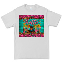 Dove Grey Rottie mom with roses Premium Tee - Artiststas