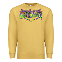 Antique Gold mardi gras grandma Premium Sweatshirt - CowGirlArtShop