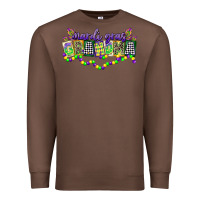 Chestnut mardi gras grandma Premium Sweatshirt - CowGirlArtShop