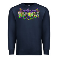 Navy mardi gras grandma Premium Sweatshirt - CowGirlArtShop