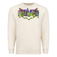 Sandshell mardi gras grandma Premium Sweatshirt - CowGirlArtShop