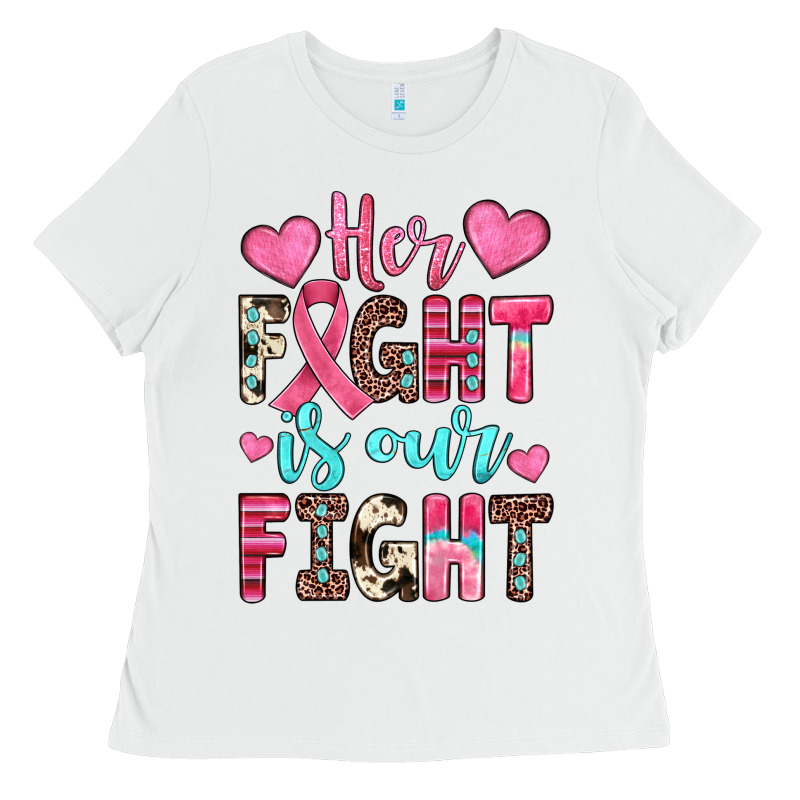 Her Fight Is Our Fight Ladies Tee by JahusDesignShop | Teevron