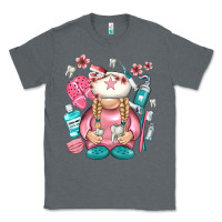 Charcoal Heather dentist gnome Classic Tee - NancyCooperArtShop