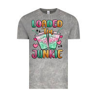 Cloud Rock loaded tea junkie Vintage Tee - MaliasSmallBusiness