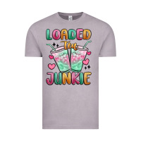 Vintage Zinc loaded tea junkie Vintage Tee - MaliasSmallBusiness