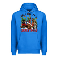 True Royal holy cow its christmas Premium Hoodie - CowGirlArtShop
