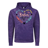 Cloud Purple besties will always be Vintage Hoodie - MaliasSmallBusiness