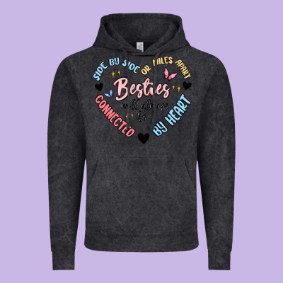 Besties Will Always Be Vintage Hoodie Designed By Maliassmallbusiness