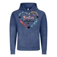 Vintage Denim besties will always be Vintage Hoodie - MaliasSmallBusiness