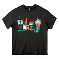 Asphalt math teacher coffee cups Heavy Core Tee - AdoDesignShop
