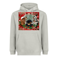 Moon Dust christmas heifer cow  gnomies Heavyweight Hoodie - CowGirlArtShop