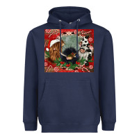 Christmas Heifer Cow  Gnomies Heavyweight Hoodie | Teevron