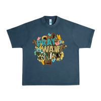 Midnight Navy pray wait trust crosses christian Urban Heavy Tee - NancyCooperArtShop