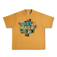 Peanut Butter pray wait trust crosses christian Urban Heavy Tee - NancyCooperArtShop
