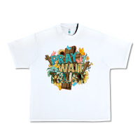 White pray wait trust crosses christian Urban Heavy Tee - NancyCooperArtShop