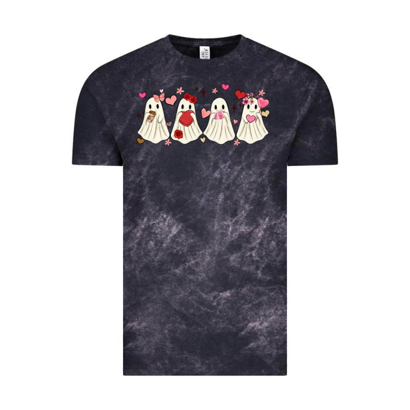 Valentines Day Ghost Vintage Tee by MaliasSmallBusiness | Teevron