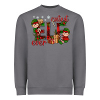 Storm Cutest Elf Ever Christmas Heavyweight Sweatshirt - BundleAndBundleShop