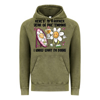 Vintage Olive here's to another year of pretending i know what i Vintage Hoodie - MaliasSmallBusiness