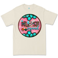 Nurse Round Earrings 3 Premium Tee | Teevron