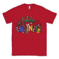 Red future engineer Classic Tee - NancyCooperArtShop