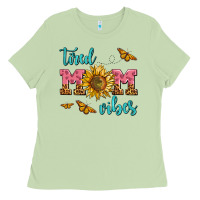 Matcha tired mom vibes Ladies Tee - AdoDesignShop