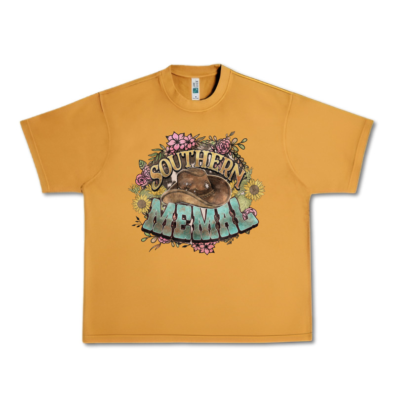 Southern Memal Western Flowers Urban Heavy Tee by NancyCooperArtShop | Teevron