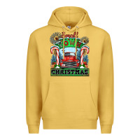 Antique Gold small town christmas Premium Hoodie - CowGirlArtShop