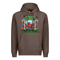 Coffee small town christmas Premium Hoodie - CowGirlArtShop