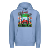 Colony Blue small town christmas Premium Hoodie - CowGirlArtShop