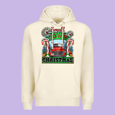 Small Town Christmas Premium Hoodie Designed By Cowgirlartshop