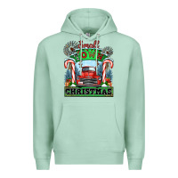 Seafoam small town christmas Premium Hoodie - CowGirlArtShop