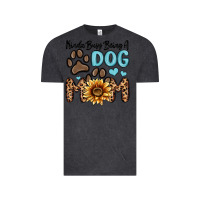 Vintage Black kinda busy being a dog mom Vintage Tee - MaliasSmallBusiness