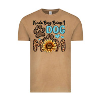 Vintage Camel kinda busy being a dog mom Vintage Tee - MaliasSmallBusiness
