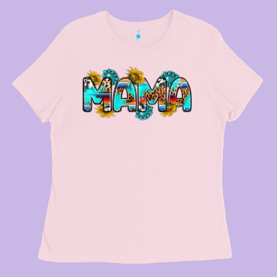Western Mama Ladies Tee Designed By Ranaportraitstore