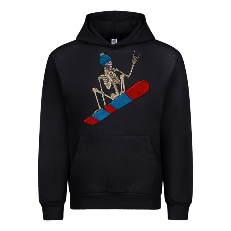 Skeleton Snowboard Urban Hoodie by FaDigitalArtStudio | Teevron