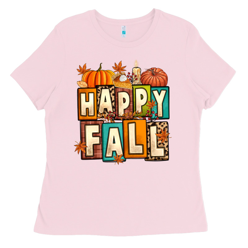 Happy Fall Ladies Tee by Artiststas | Teevron