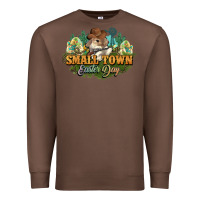 Chestnut Small town Easter Day Premium Sweatshirt - HowdyJamesFarm