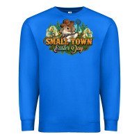 True Royal Small town Easter Day Premium Sweatshirt - HowdyJamesFarm