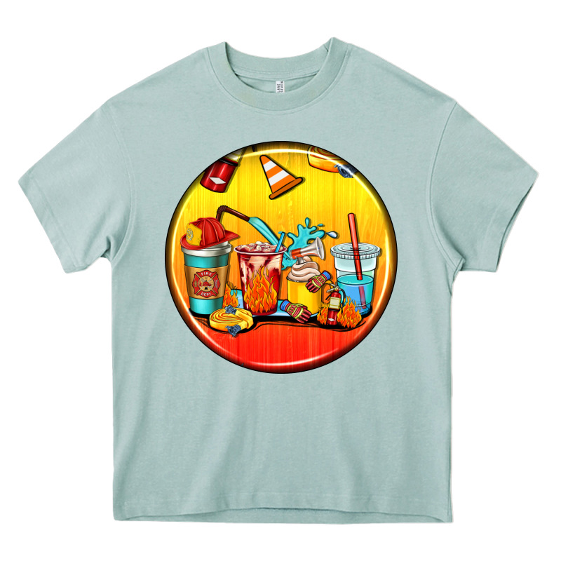 Firefighter Coasters Heavy Core Tee by AdoDesignShop | Teevron
