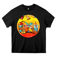 Black firefighter coasters Heavy Core Tee - AdoDesignShop