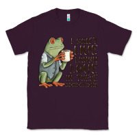 Plum i cant live laugh love in these conditions Classic Tee - MaliasSmallBusiness