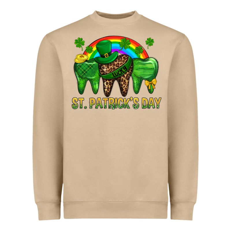 St. Patricks Dental Heavyweight Sweatshirt by BundleAndBundleShop | Teevron