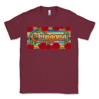 Burgundy chingona Classic Tee - JahusDesignShop