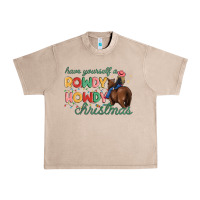 French Oak have yourself a rowdy howdy christmas Urban Heavy Tee - MaliasSmallBusiness