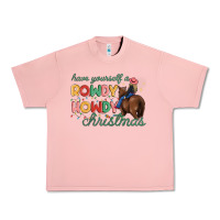 Salmon have yourself a rowdy howdy christmas Urban Heavy Tee - MaliasSmallBusiness