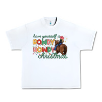 White have yourself a rowdy howdy christmas Urban Heavy Tee - MaliasSmallBusiness