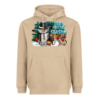 Mushroom its freezin season Heavyweight Hoodie - CowGirlArtShop
