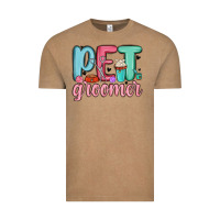 Vintage Coffee pet groomer Vintage Tee - MaliasSmallBusiness